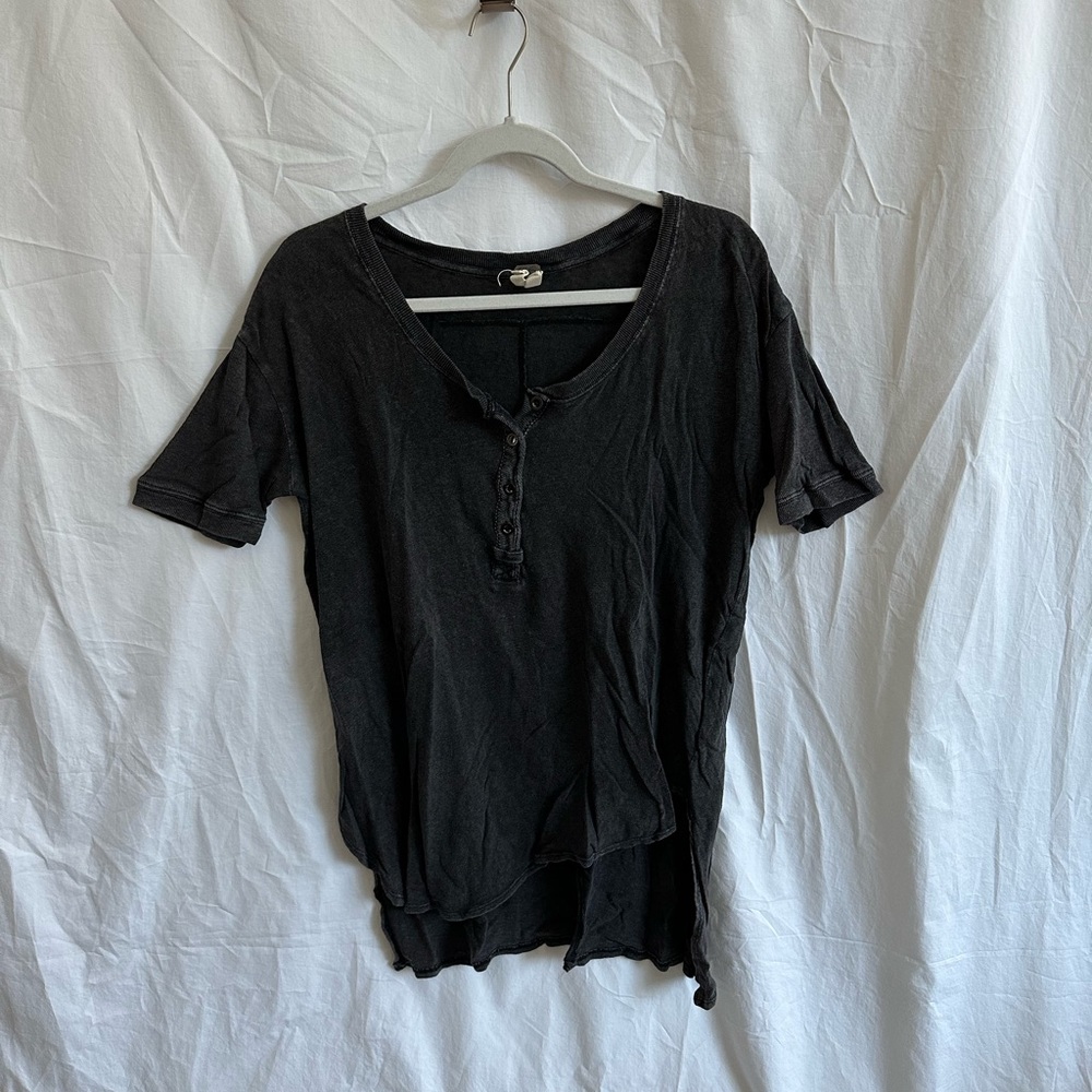 Free People Henley Tee- Size XS